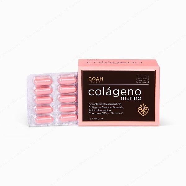 Goah Clinic Colágeno Marino 60 Capsulas