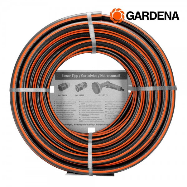 Manguera de riego flex ø15 mm, 5/8 pulg, 25 m