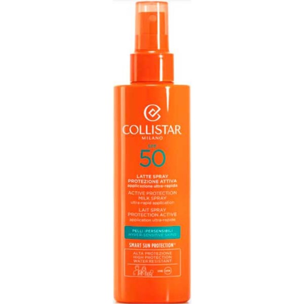Collistar active protection leche corporal spray pieles muy sensibles 200ml