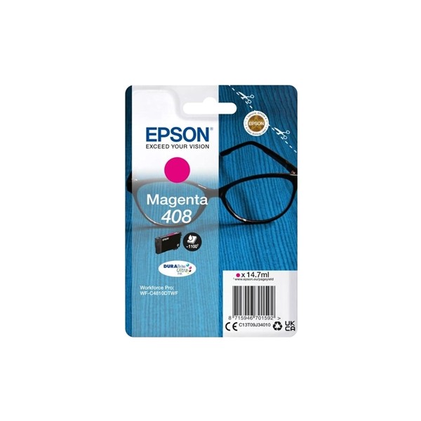 Epson cartucho 408 magenta