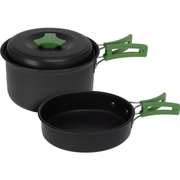Cacerolas de aluminio anodizado ø14 x 7 cm / ø15 x 4 cm