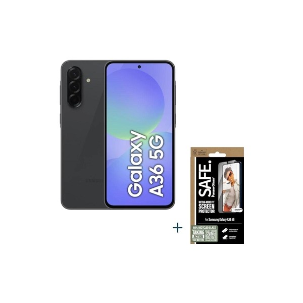 Samsung galaxy a36 ee 256gb 8gb black+prot safe