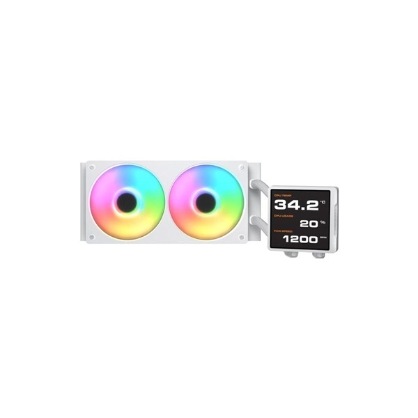 Cougar ref. liq poseidon vistek pro argb 240 white
