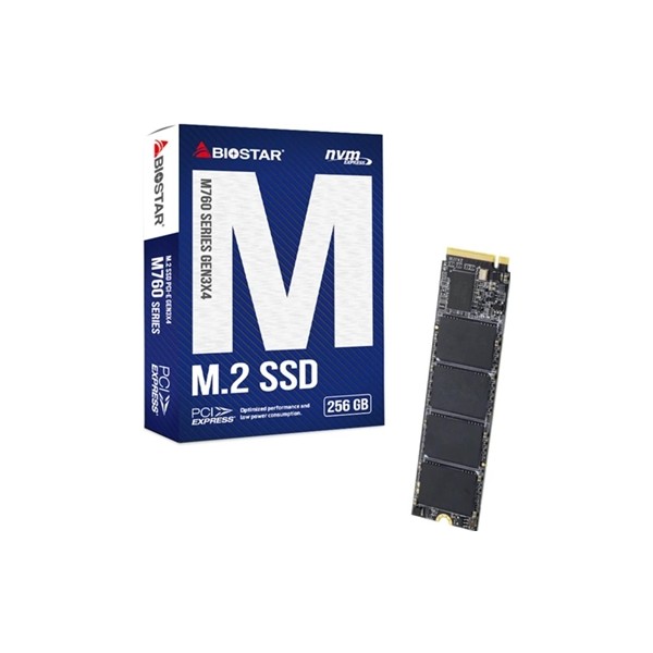 Biostar ssd m760 256gb pcie gen3x4 nvme 1.3