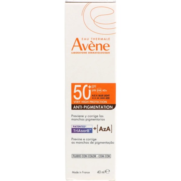 Avene Solar Anti-pigmentation Spf50 40ml